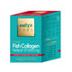 eatyx Fish Collagen Naticol kolagen w saszetkach suplement diety Hibiskus Granat 30x2.5g