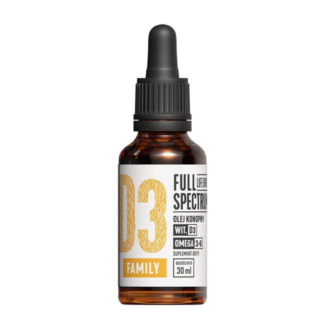 Full Spectrum Witamina D3 Family suplement diety 30ml
