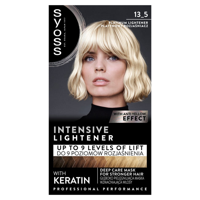 Syoss Intensive Lightener platynowy rozjaśniacz 13_5