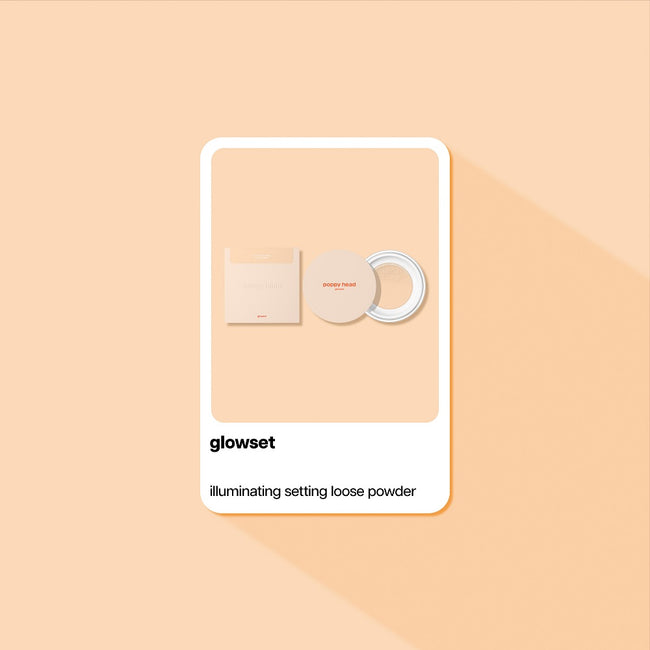 Poppy Head Glowset puder sypki rozświetlająco-utrwalajacy 11g