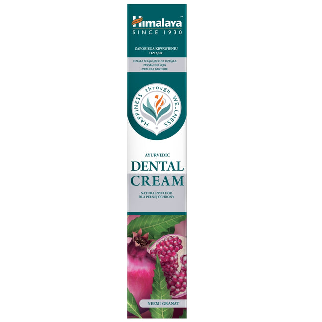 Himalaya Dental Cream ajurwedyjska pasta do zębów z naturalnym fluorem 100g