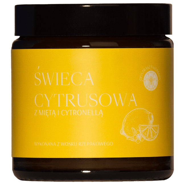 Mglife Świeca cytrusowa z miętą i cytronellą 120ml