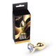 MyLove Butt Plug Collection Jewellery Heart metalowy korek analny Gold Heart