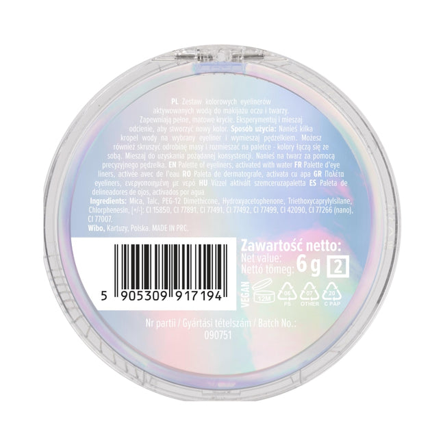 Wibo Other Side of Rainbow eyelinery aktywowane wodą