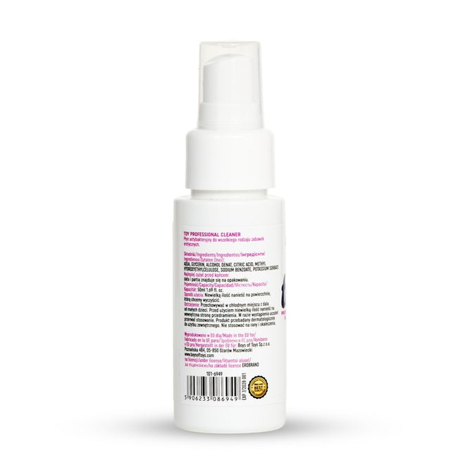 MyLove Toy Professional Cleaner spray do czyszczenia zabawek erotycznych 50ml