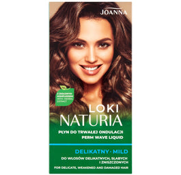 Joanna Naturia Loki płyn do trwałej ondulacji Delikatny 2x75ml