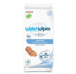 WaterWipes Sensitive+ Noworodek i Niemowlę chusteczki nawilżane 28szt.