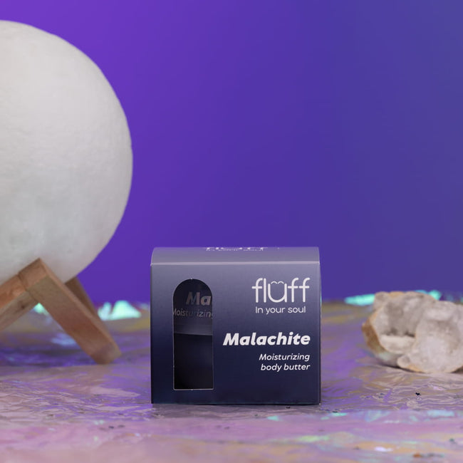 Fluff In Your Soul nawilżające masło do ciała z ekstraktem z malachitu 150ml
