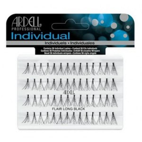 Ardell Individual Knotted zestaw 56 kępek rzęs Long Black