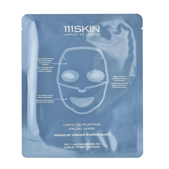 111Skin Cryo De-Puffing energetyzująca maseczka w płachcie 5x30ml