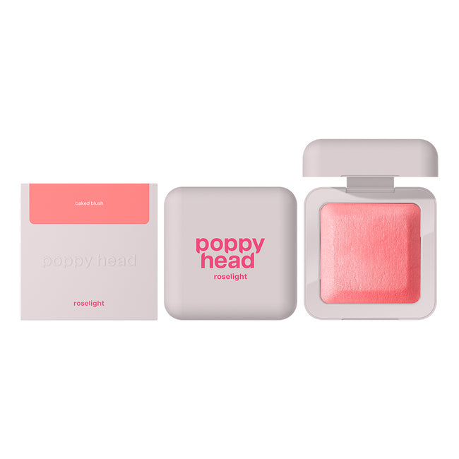 Poppy Head Roselight wypiekany róż rozświetlający 8.2g