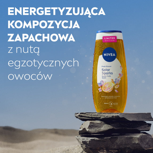 Nivea Solar Sparks odświeżający żel pod prysznic 250ml