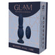 Dream Toys Glam Beaded Anal Vibe wibrujący korek analny z pilotem Granatowy