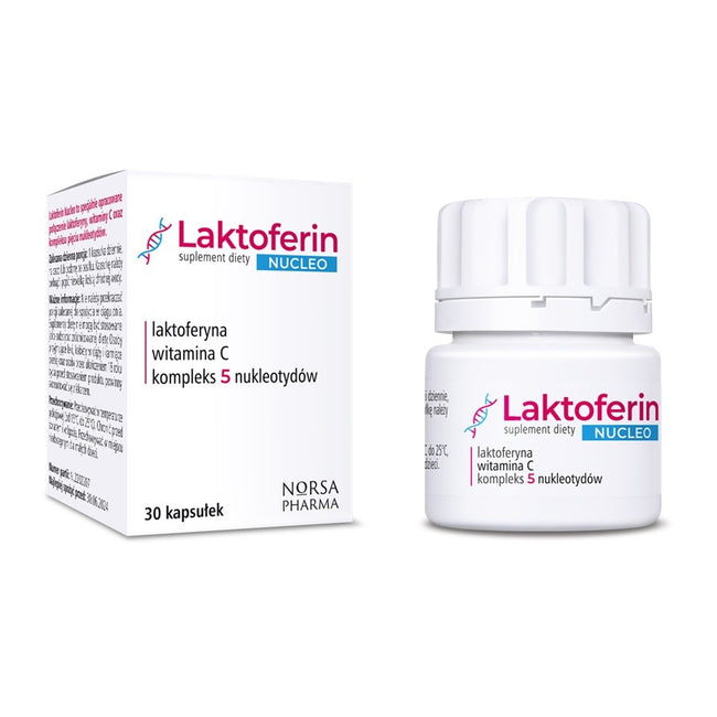 Norsa Pharma Laktoferin Nucleo suplement diety 30 kapsułek