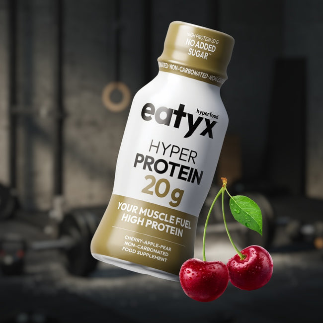 eatyx Hyper Protein Booster szot proteinowy suplement diety Wiśnia Jabłko Gruszka 30x95ml