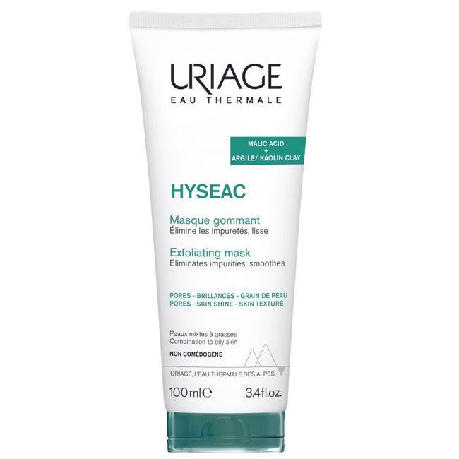 URIAGE Hyseac złuszczająca maska do twarzy 100ml