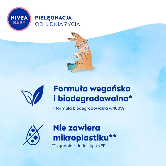 Nivea Baby chusteczki biodegradowalne 99% Pure Water 3x57szt