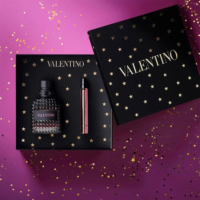 Valentino Uomo Born In Roma Intense zestaw woda perfumowana spray 50ml + woda perfumowana spray 10ml