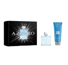 Azzaro Chrome zestaw woda toaletowa spray 50ml + żel pod prysznic 75ml