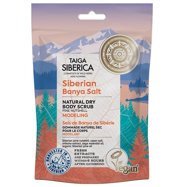 Natura Siberica Taiga Siberica modelujący suchy peeling do ciała z sosną syberyjską 250ml