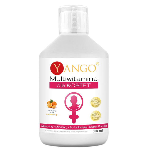 Yango Multiwitamina dla kobiet suplement diety w płynie 500ml