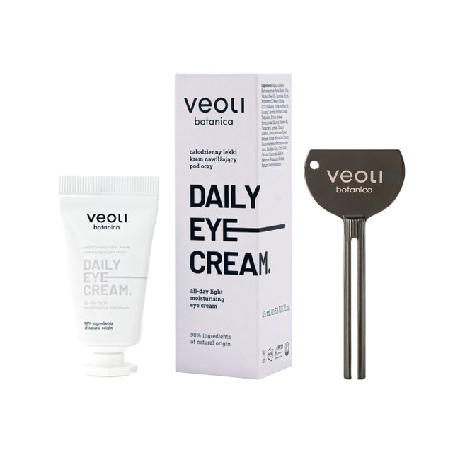 Veoli Botanica Daily Eye Cream całodzienny lekki krem nawilżający pod oczy 15ml