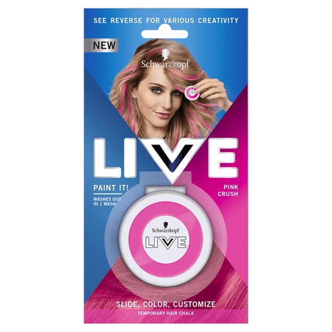 Schwarzkopf Live Paint It! zmywalna kreda do włosów