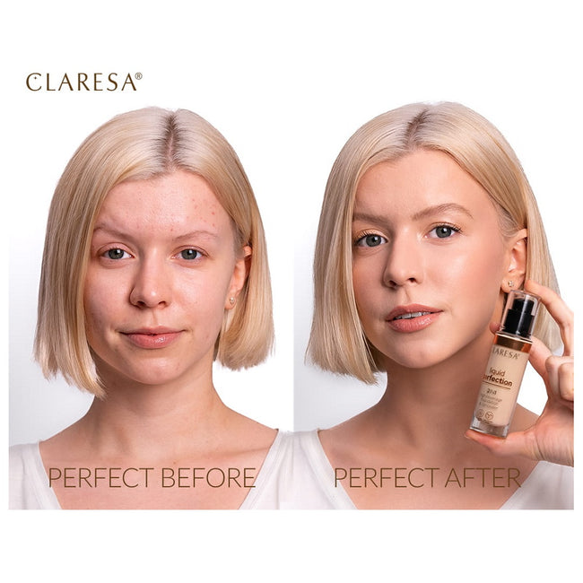 Claresa Liquid Perfection 2w1 korektor i podkład kryjący 34g