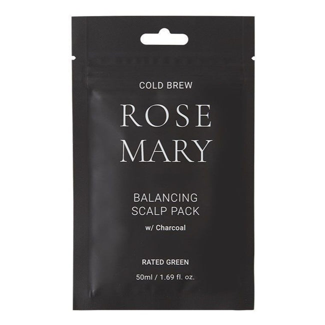 RATED GREEN Rosemary kuracja regulująca do skóry głowy z rozmarynem i aktywnym węglem 50ml