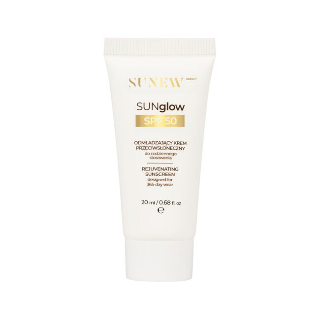 SunewMed+ SUNglow SPF50 Rejuvenating Sunscreen odmładzający krem przeciwsłoneczny 20ml