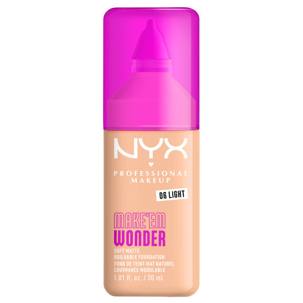 NYX Professional MakeUp Make'Em Wonder podkład do twarzy z długotrwałym kryciem 30ml