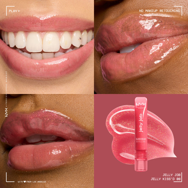 NYX Professional MakeUp Jelly Job błyszczyk do ust z wysokim połyskiem