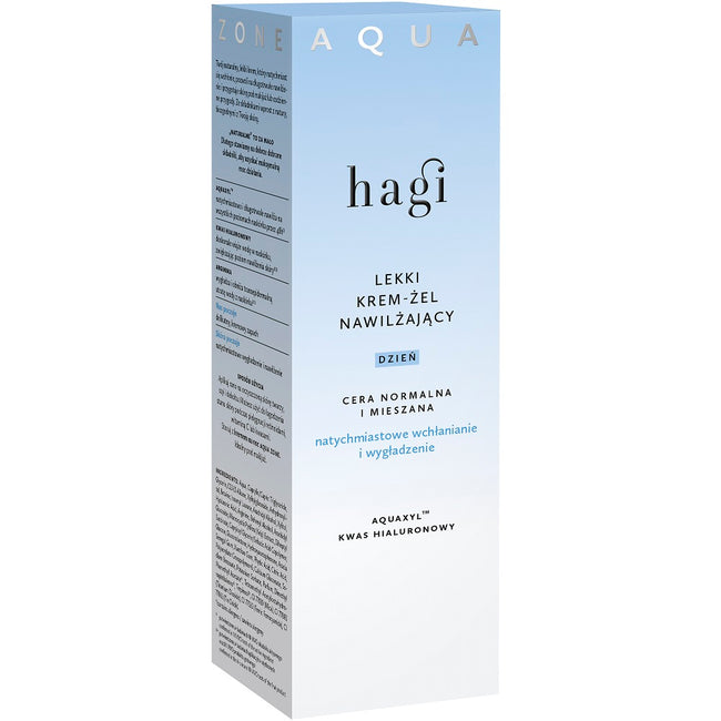 Hagi Aqua Zone lekki krem-żel nawilżający na dzień 50ml