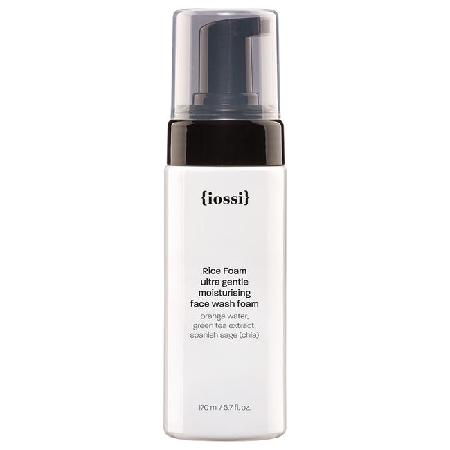 Iossi Ryżowa Piana ultradelikatna nawilżająca pianka do mycia twarzy 170ml