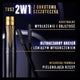 Max Factor Masterpiece 2in1 Lash Wow wydłużający i nadający objętość tusz do rzęs 003 Midnight Black 7ml