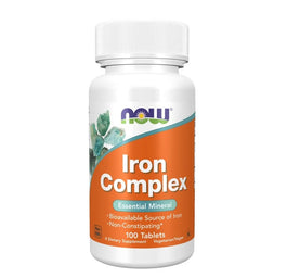 Now Foods Iron Complex suplement diety 100 tabletek