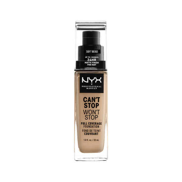 NYX Professional MakeUp Can't Stop Won't Stop kryjący podkład w płynie