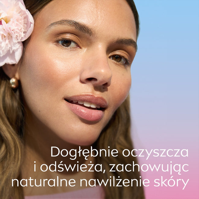 Nivea Rose Touch pianka oczyszczająca do twarzy z organiczną wodą różaną 150ml