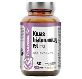 Pharmovit Kwas hialuronowy 150mg suplement diety 60 kapsułek