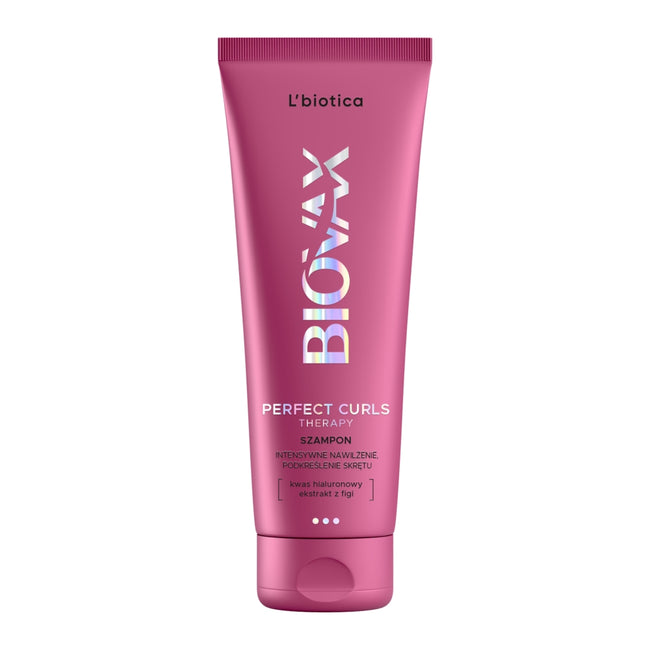 BIOVAX Glamour Perfect Curls Therapy intensywnie nawilżający szampon do włosów kręconych i falowanych 200ml