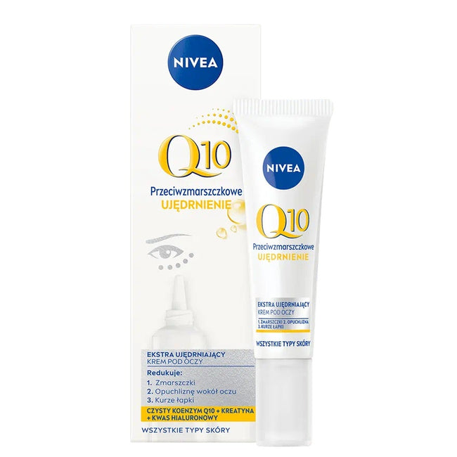 Nivea Q10 Ujędrnienie przeciwzmarszczkowy krem pod oczy 15ml