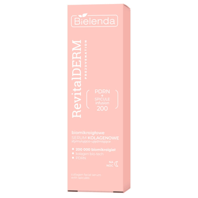 Bielenda Revital Derm Prejuvenation biomikroigłowe serum kolagenowe stymulująco-ujędrniające na noc 30ml