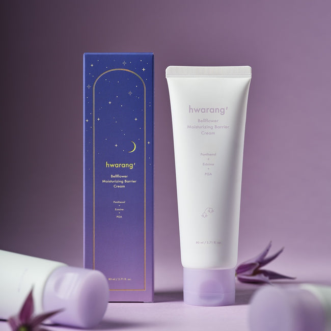 Hwarang' Bellflower Moisturizing Barrier Cream odżywczy krem barierowy z ceramidami 80ml