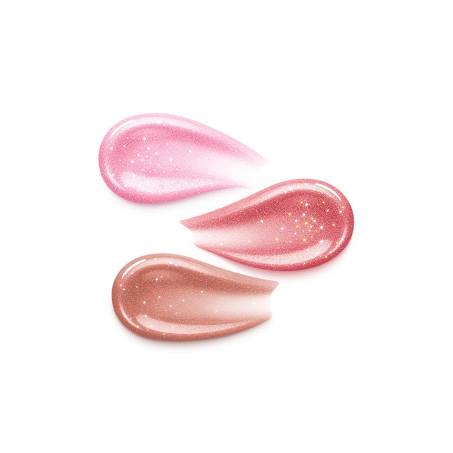 KIKO Milano Glossy Lip Set Mini zestaw trzech nawilżających błyszczyków do ust z efektem objętości 3D 3x3.5ml