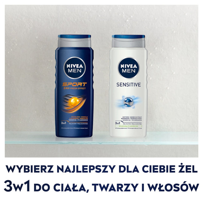 Nivea Men Sport żel pod prysznic 500ml