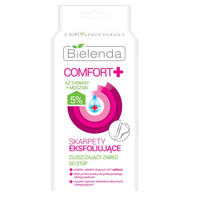 Bielenda Comfort+ skarpety eksfoliujące 2szt.