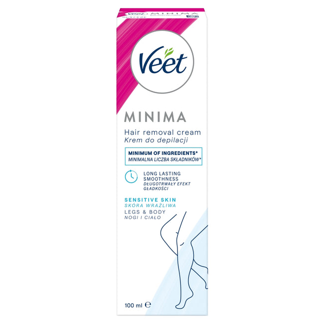 Veet Minima krem do depilacji ciała skóra wrażliwa 100ml