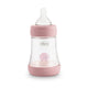Chicco Perfect5 butelka antykolkowa ze smoczkiem silikonowym przepływ wolny 0m+ Girl 150ml