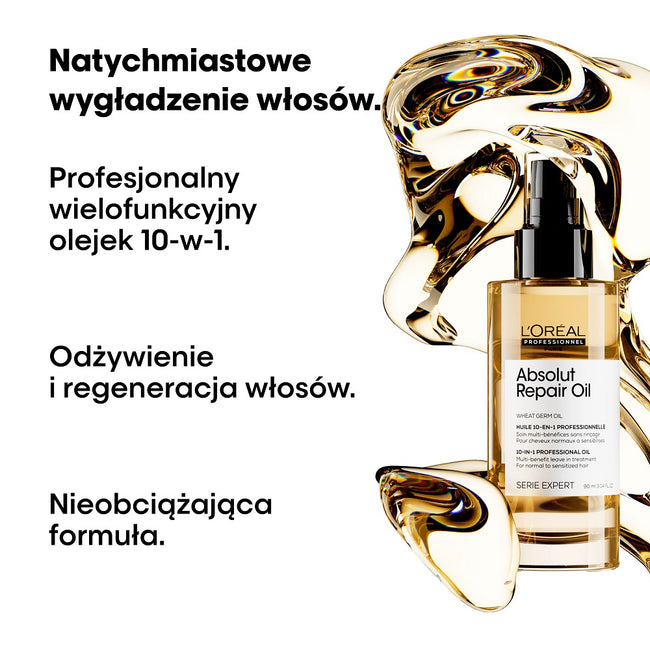 L'Oreal Professionnel Serie Expert Absolut Repair wielofunkcyjny olejek do włosów 10w1 30ml