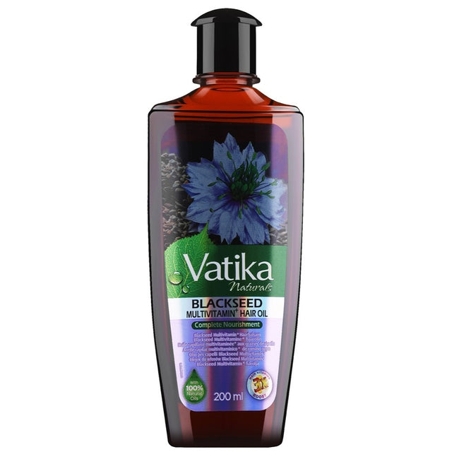 Dabur Vatika Blackseed Multivitamin Hair Oil odżywczy olejek do włosów z czarnuszką 200ml